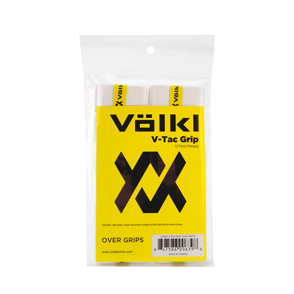 V-Tac Over Grip - 12 Pack - White
