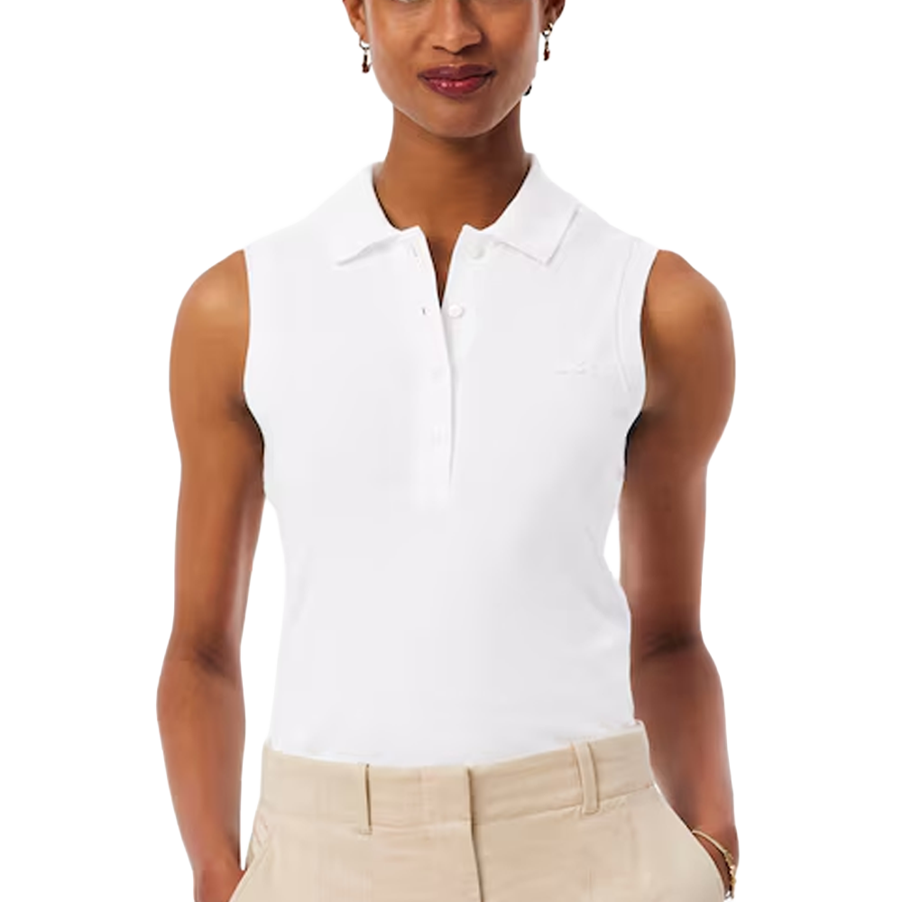 Slim Fit L.12.D Sleeveless Stretch Polo
