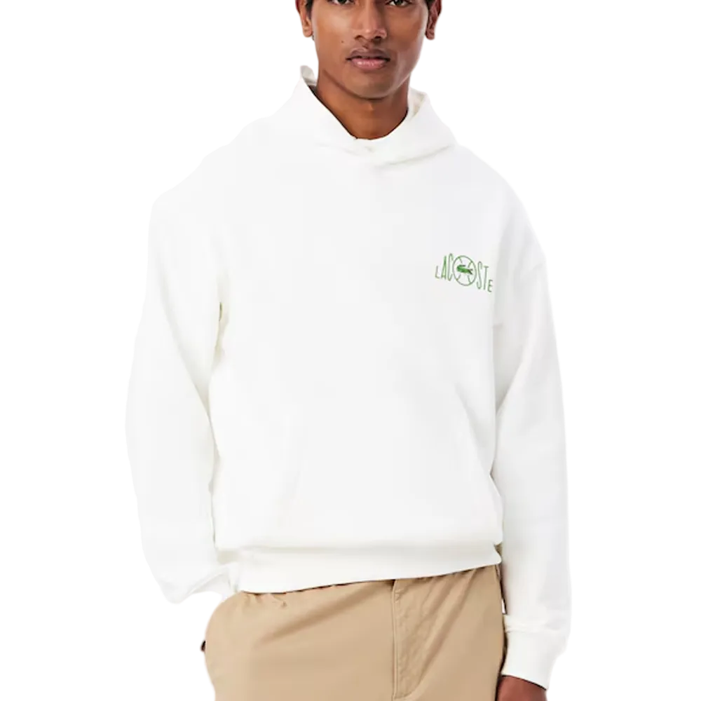 Multi Print Fleece Hoodie