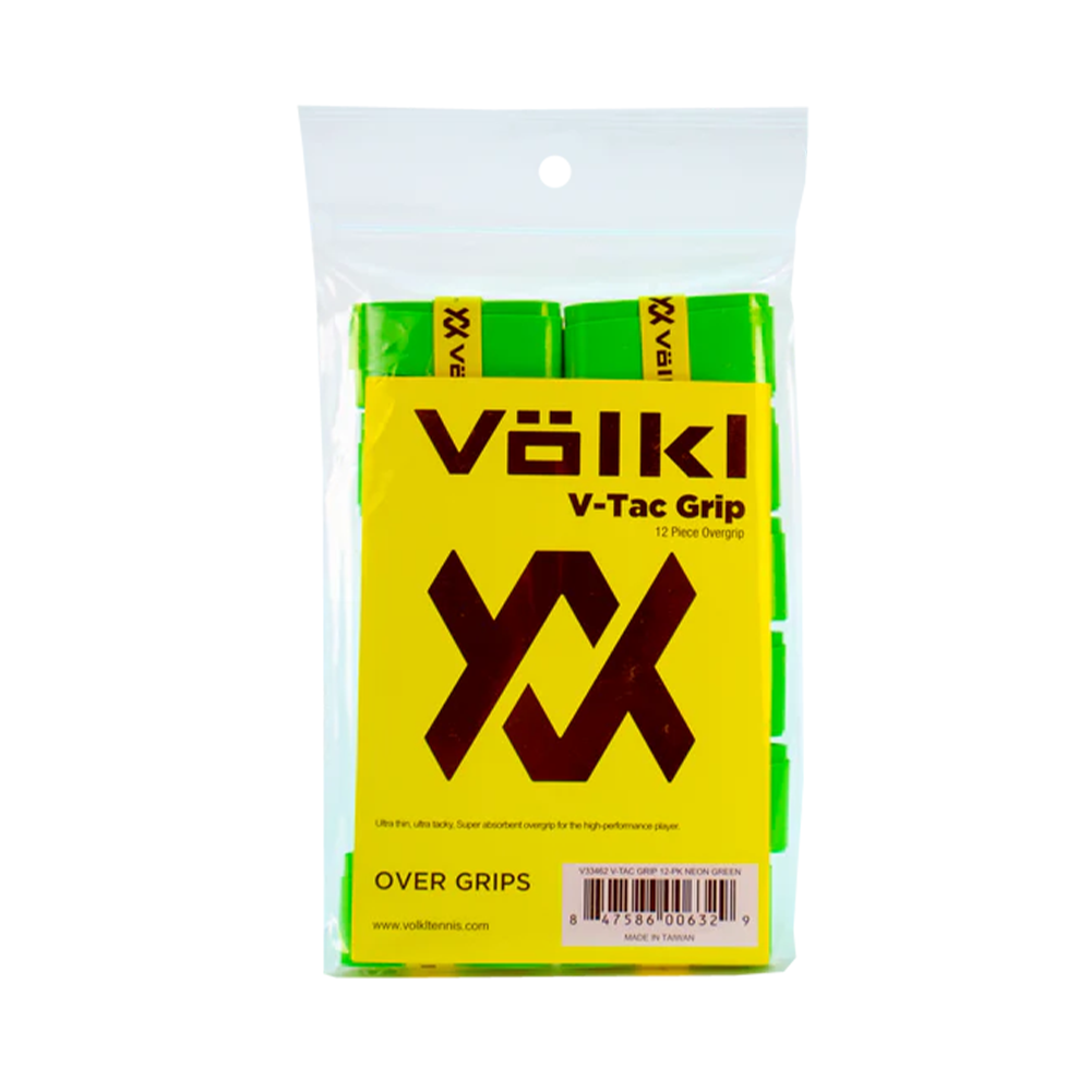 V-Tac Over Grip - 12 Pack - Neon Green.