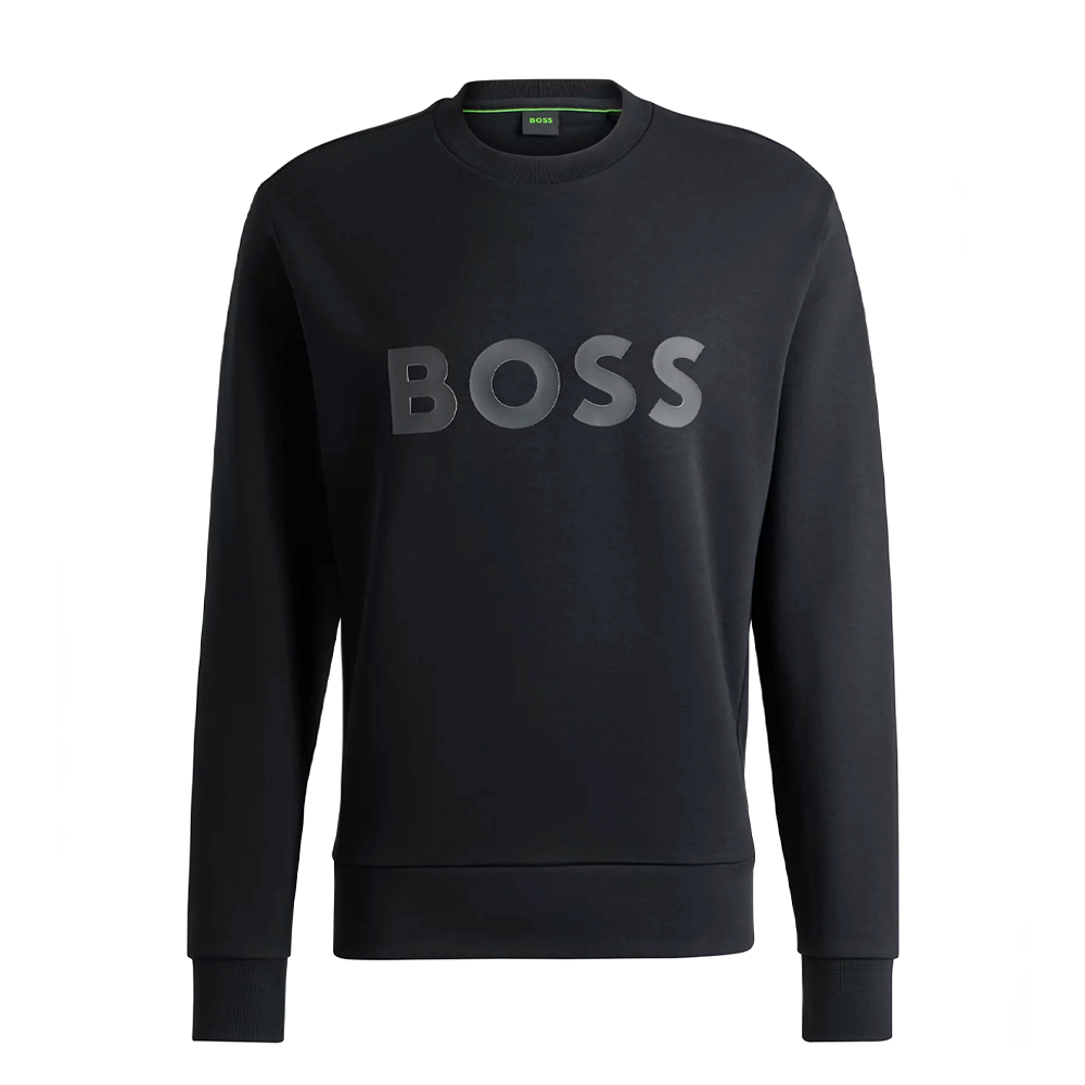 Stretch-Cotton Sweatshirt With Sandwich Logo.