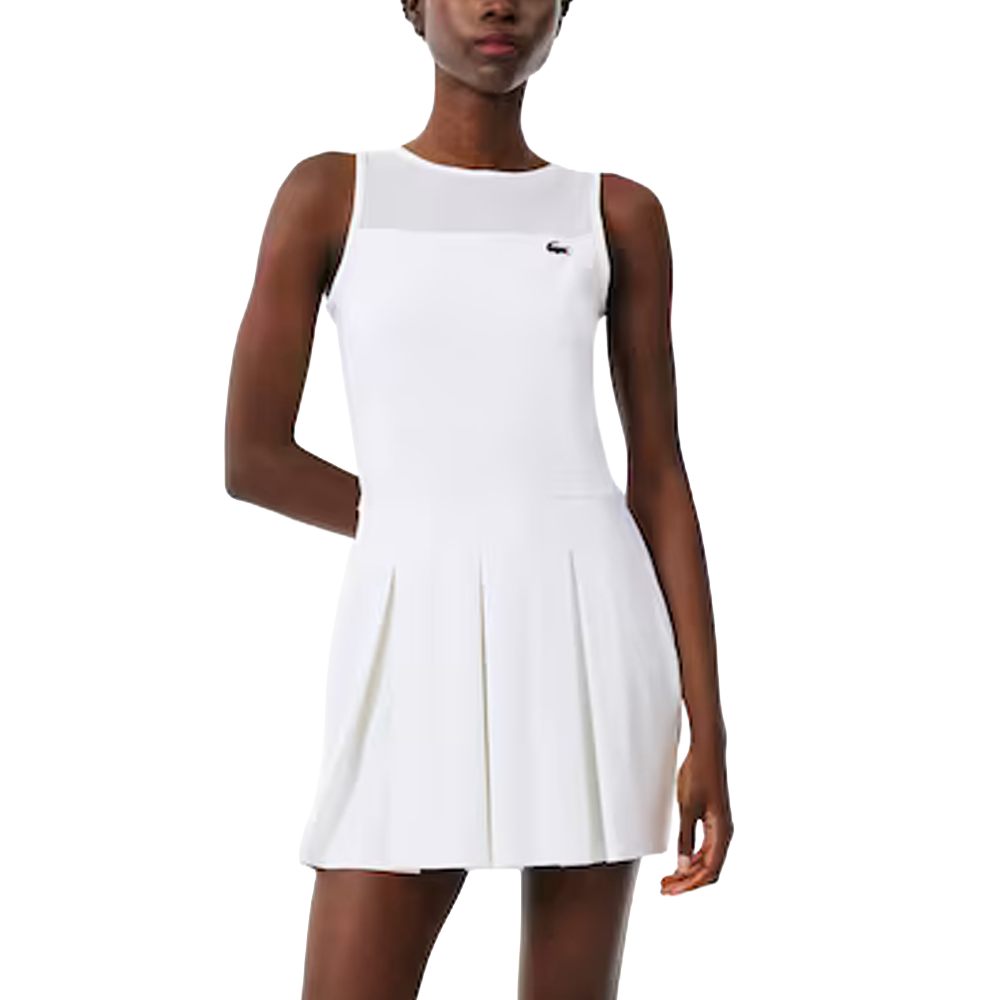 Two-Tone Stretch Tennis Pleated Dress
