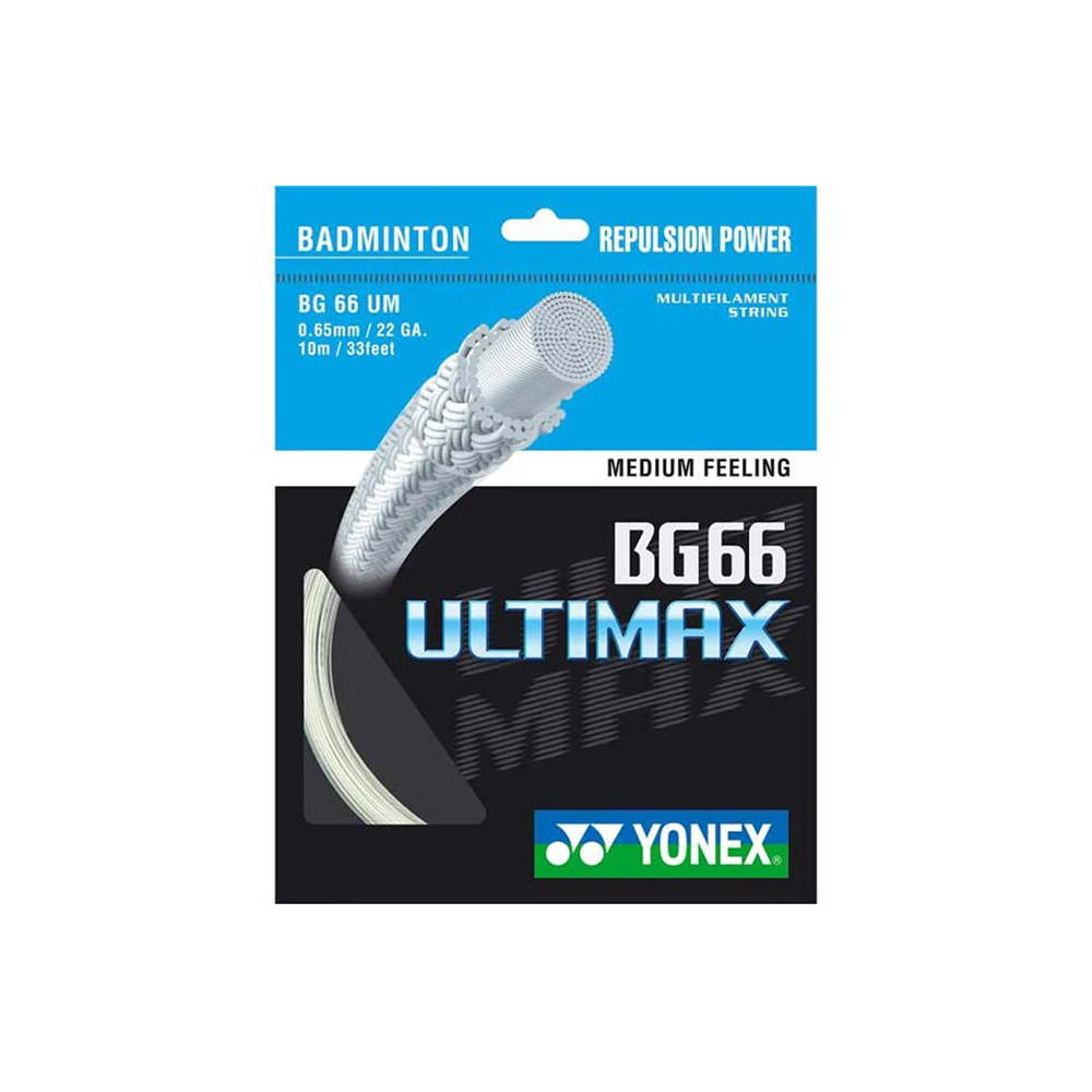 Yonex BG66 Ultimax.