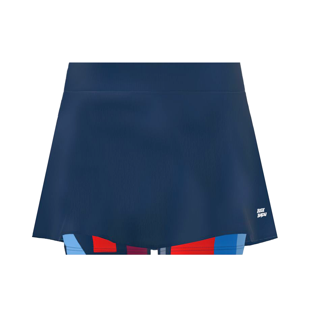New York 2024 Printed Wavy Skort.