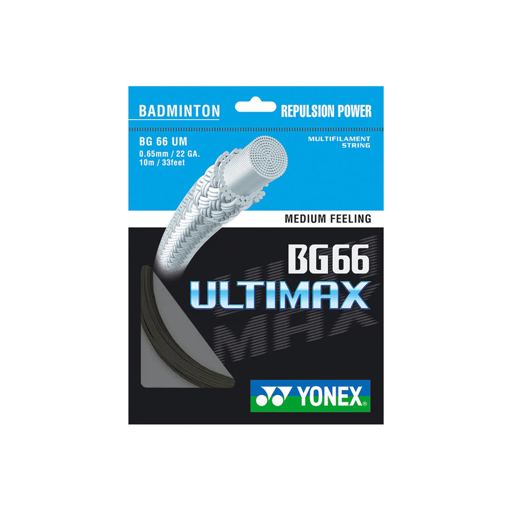 Yonex BG66 Ultimax.
