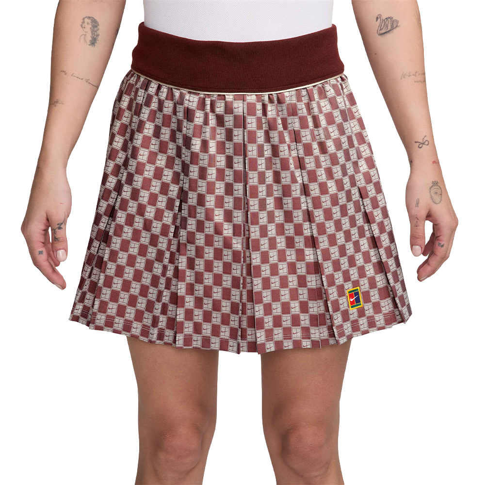 Court Collection High-Waisted-Rise Skirt