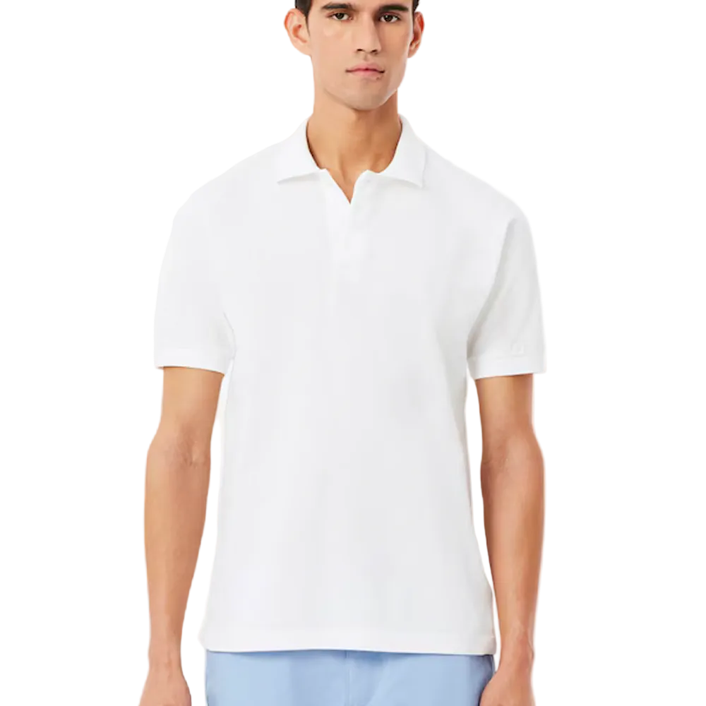 Classic Fit Embroidery Detail Petit Piqué Polo