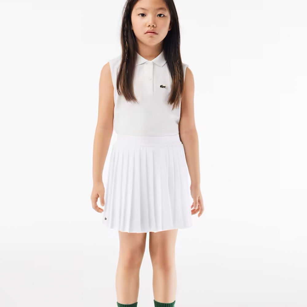 Line Pleated Skirt.