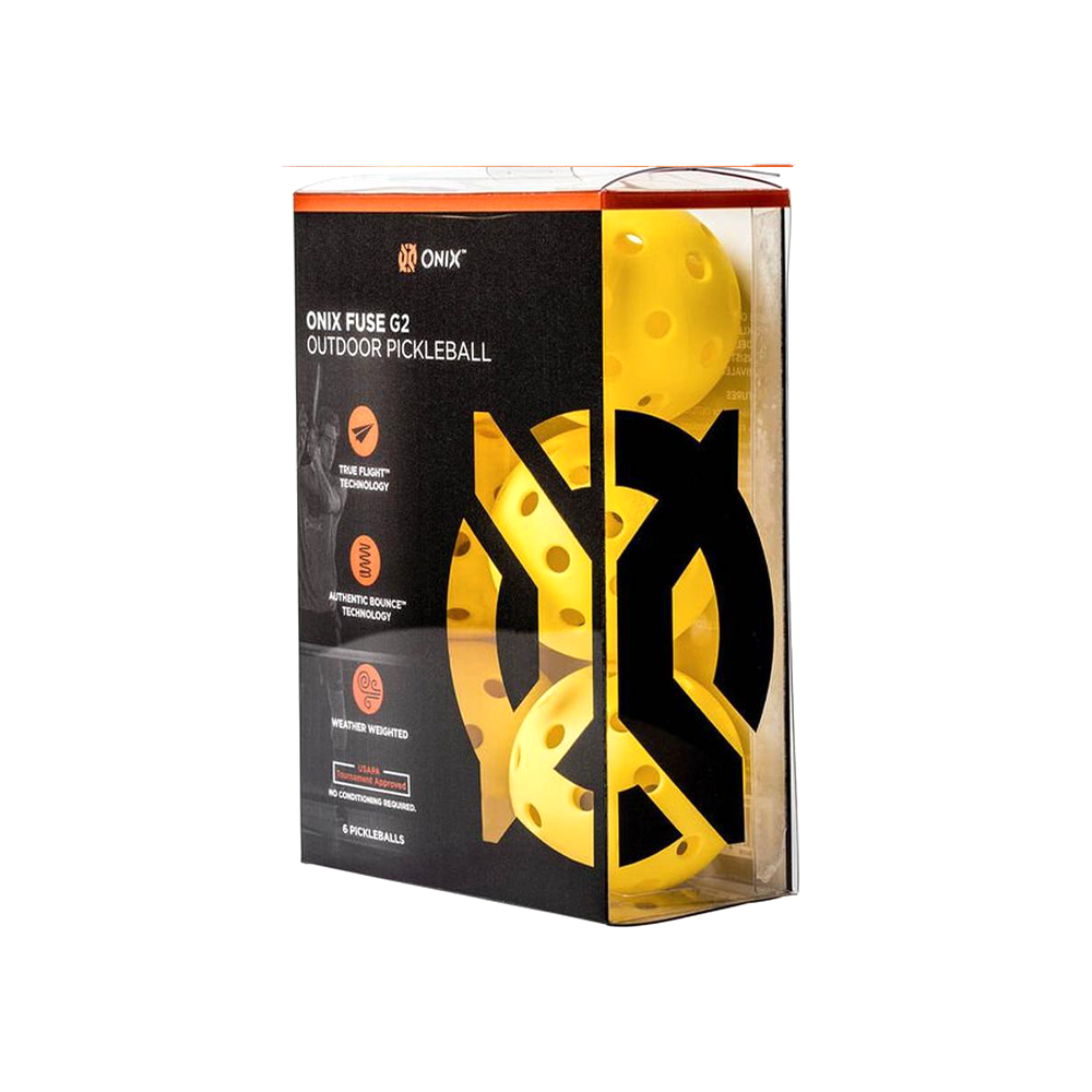 Fuse G2 Pickleball - 6 Balls.
