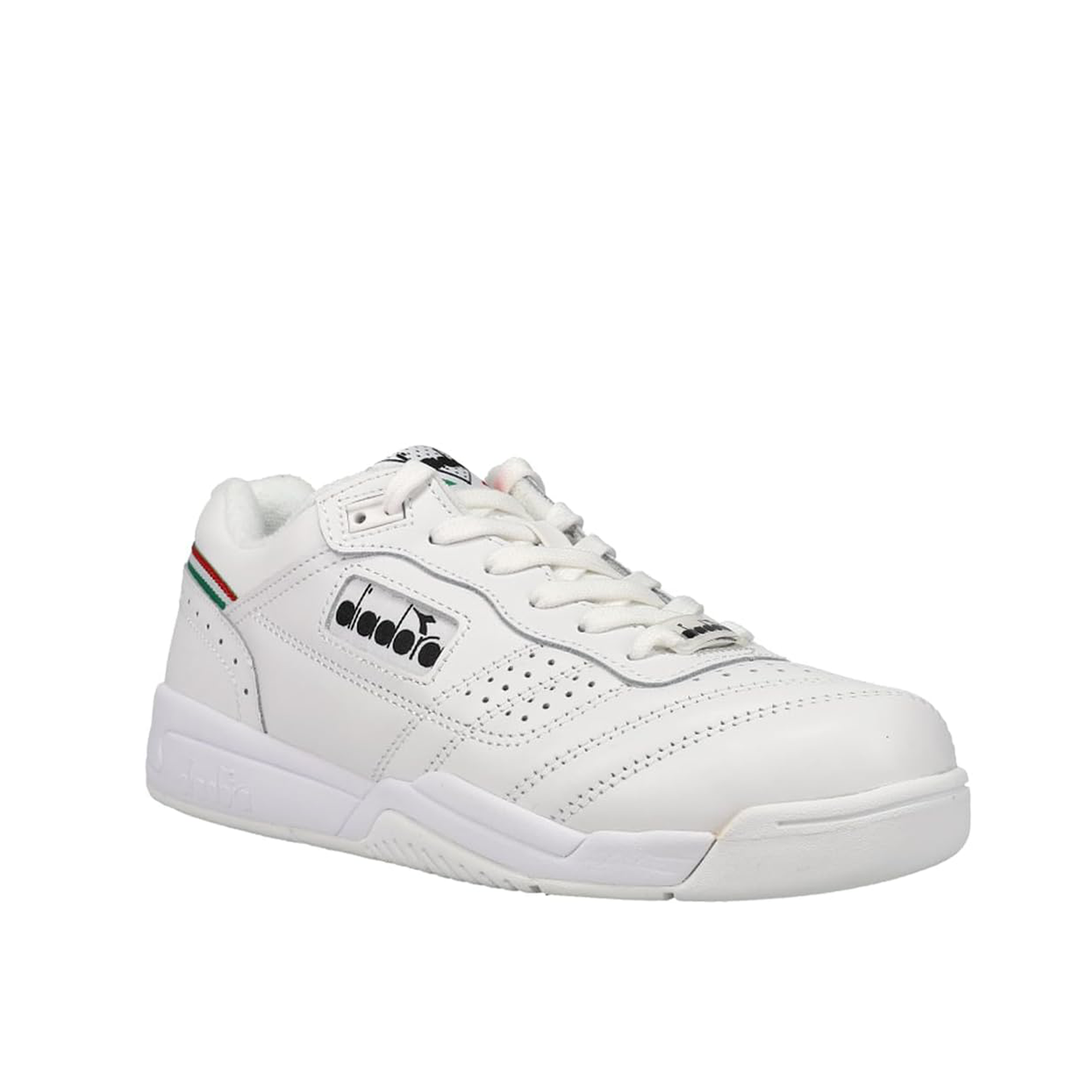 Action Lace Up Sneakers - White.