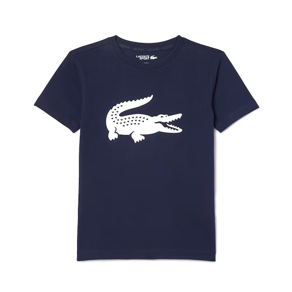 Oversized Technical Cotton Tennis T-Shirt.