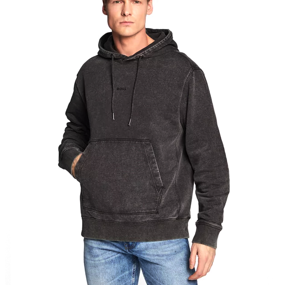 Garment Dyed WeFade Hoodie With Tonal Logo.