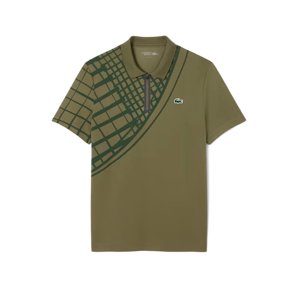 Ultra Dry Printed Slim Fit Tennis Polo Shirt.