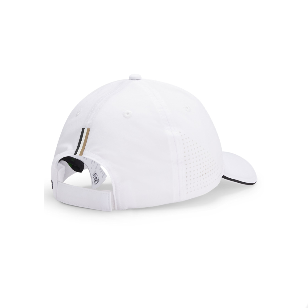 Gloss-Logo Cap In Taffeta.