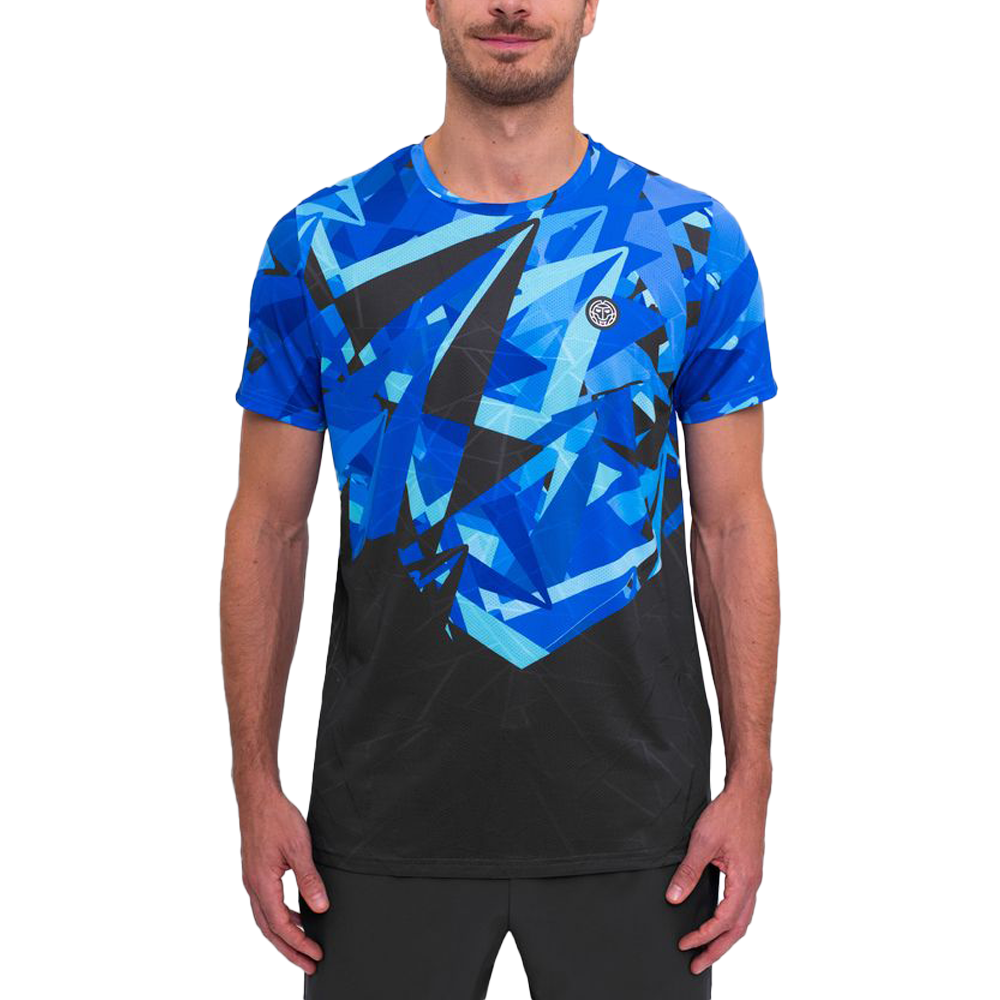 Spike Tee - Dark Grey/Blue.