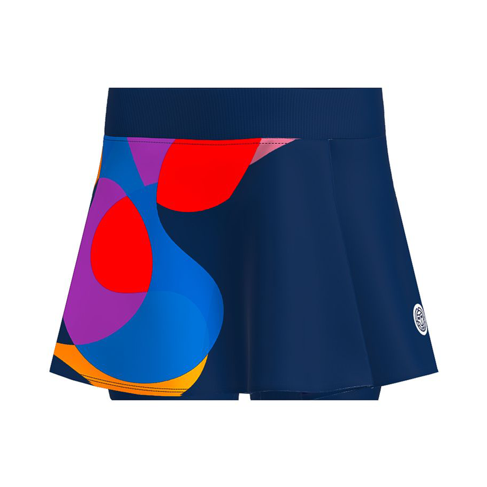 Twiggy Printed Wavy Skort.