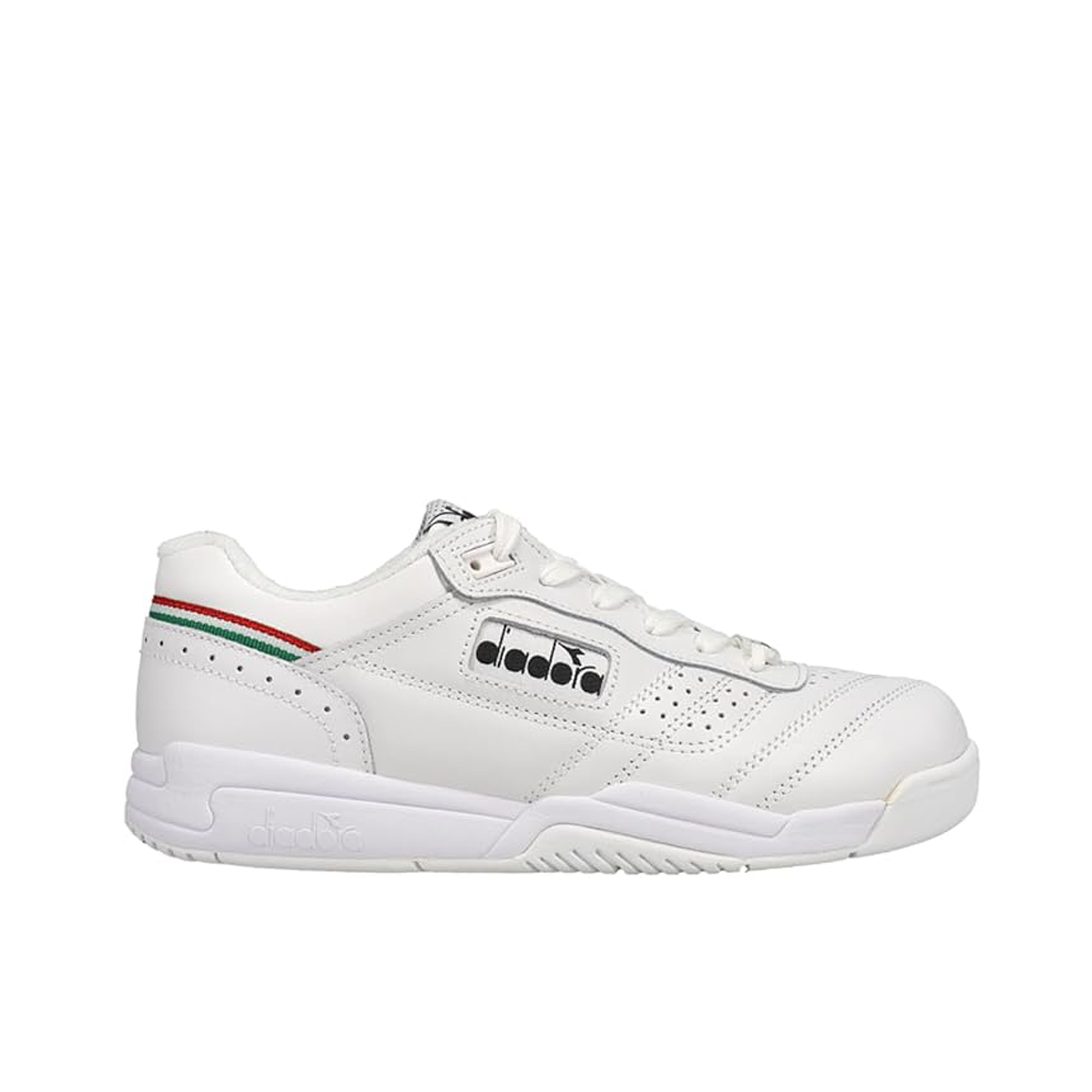 Action Lace Up Sneakers - White.