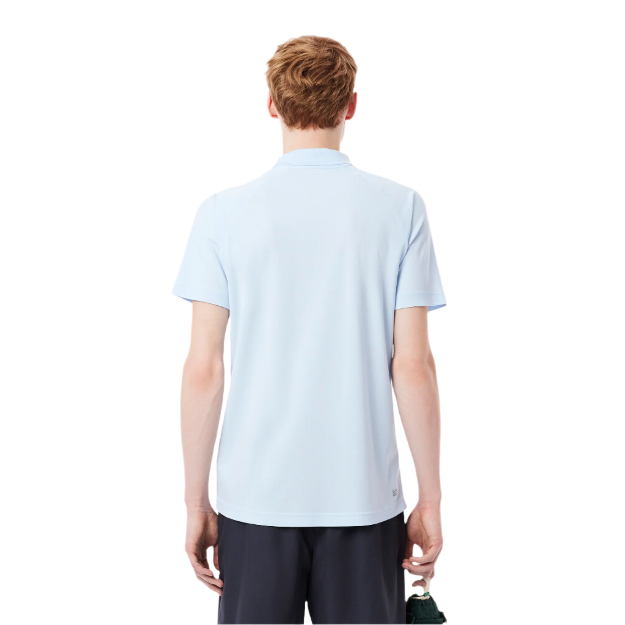 Breathable Run-Resistant Interlock Polo.