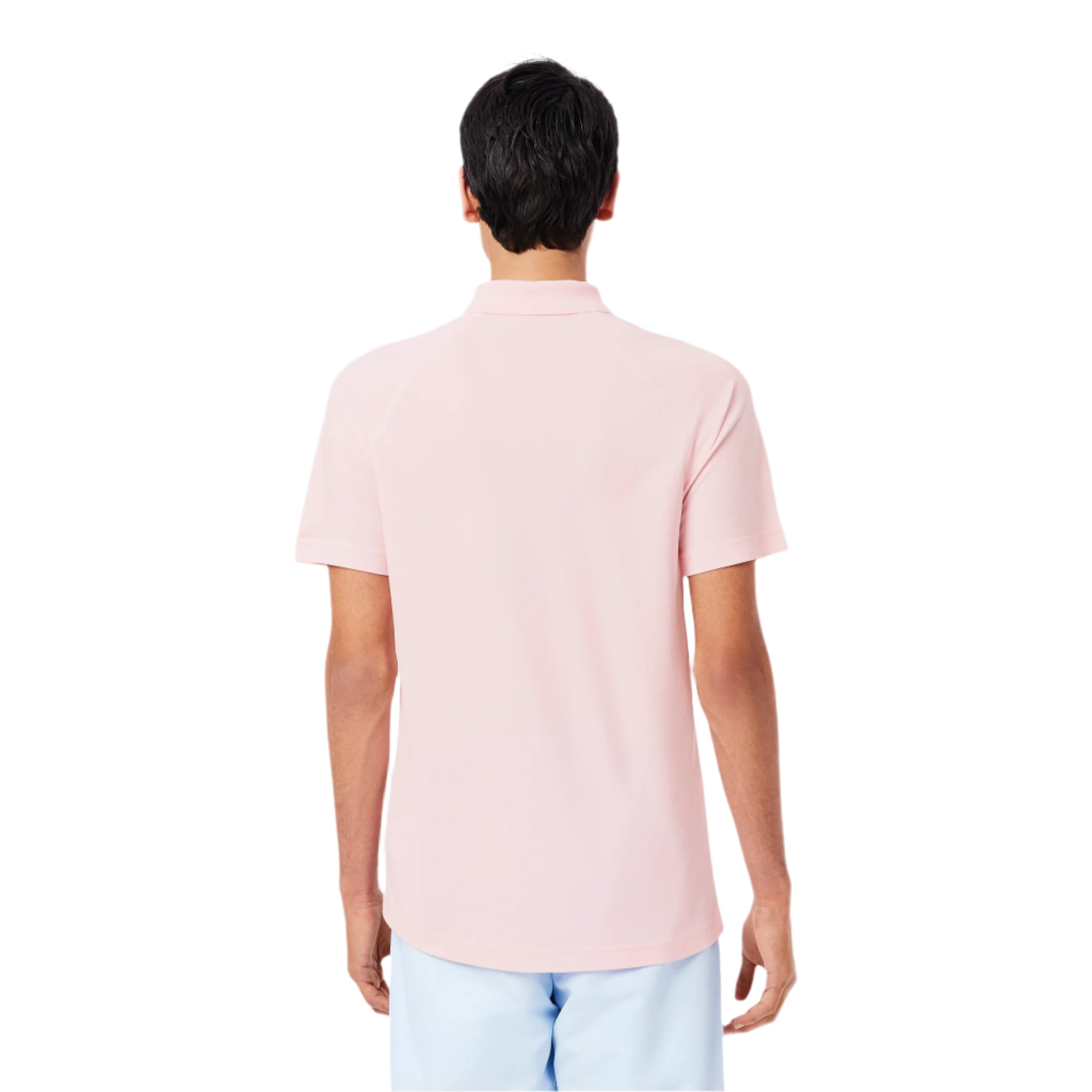 Breathable Run-Resistant Interlock Polo.