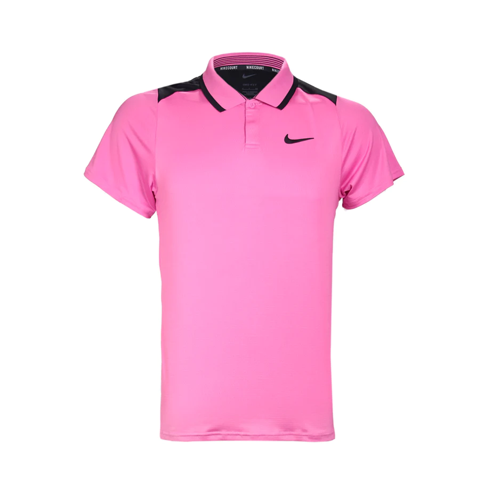 Nike pink golf polo shop