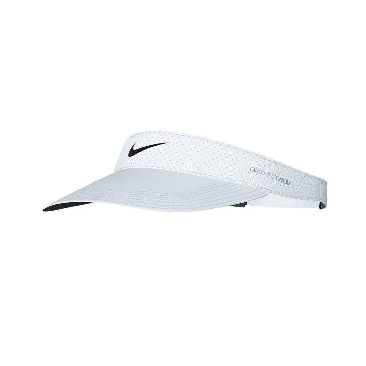 Dri-Fit Advantage Ace Visor (Women's) - White/Anthracite/Black.