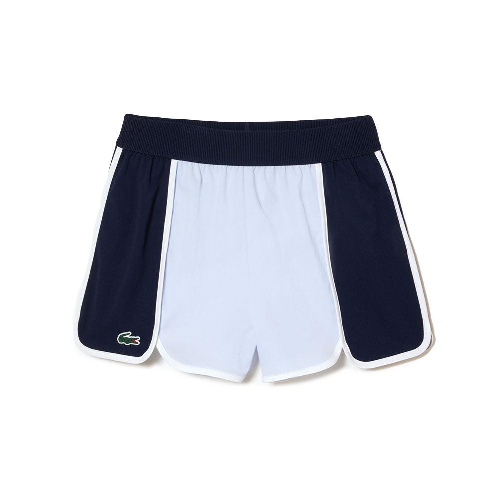 Lacoste Ultra-Dry Stretch Shorts (Women's) - Phoenix Blue/Navy Blue.