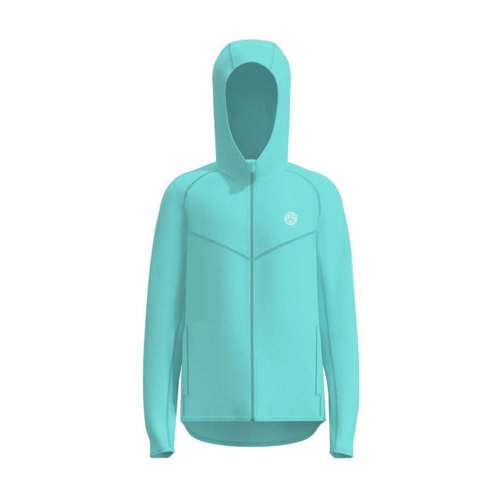 Crew Hood Jacket - Aqua.