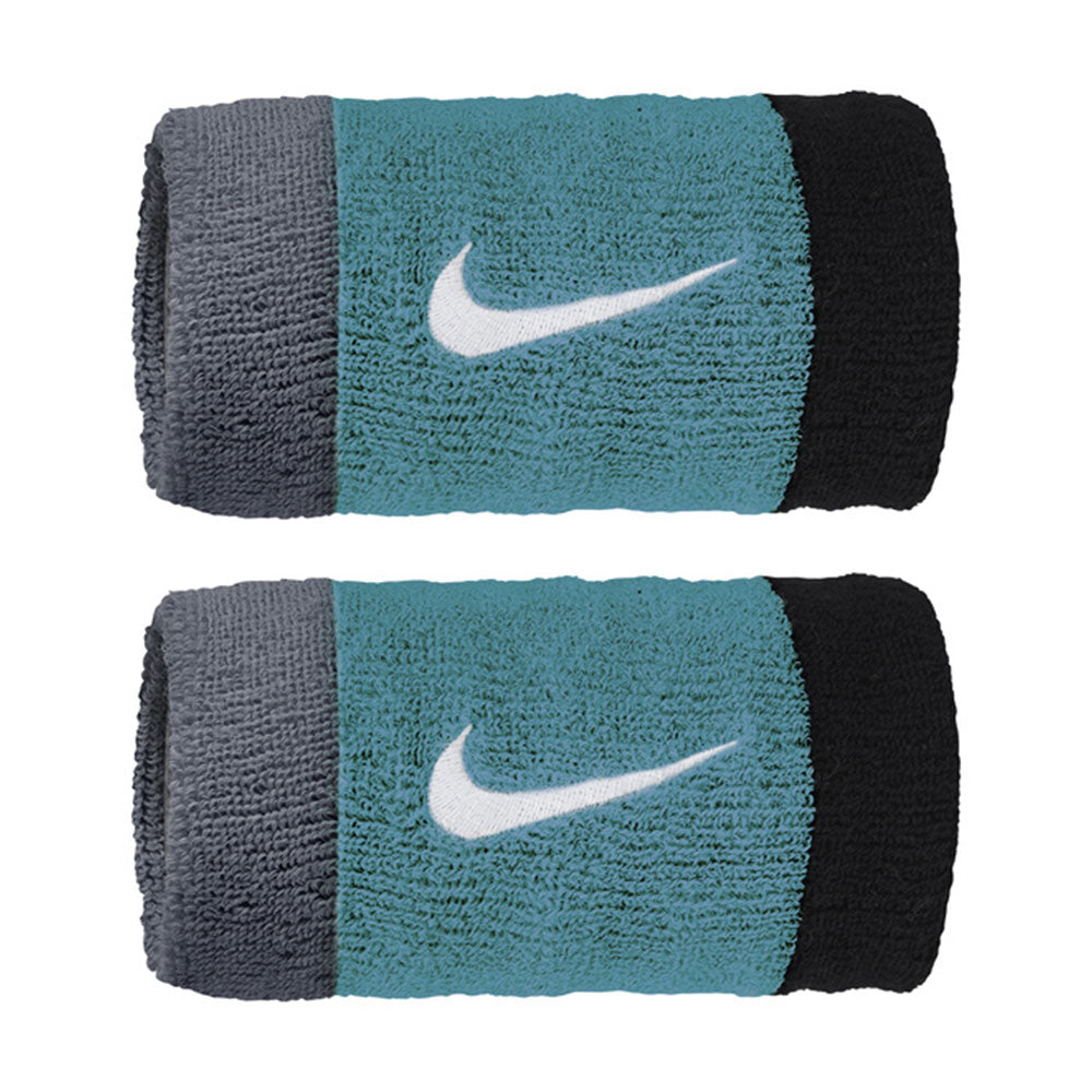 nike swoosh double wristbands