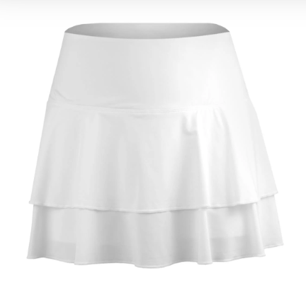 Essential Tiered Ruffled Skort.