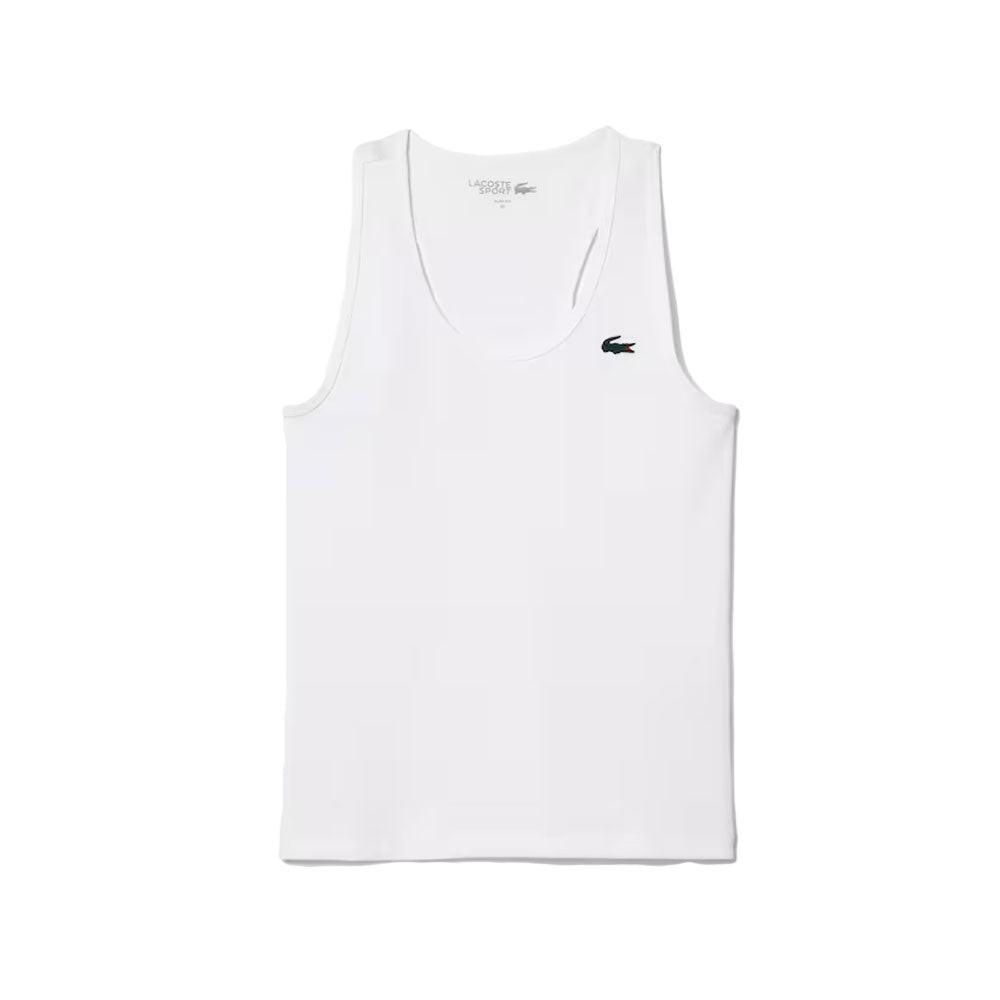Lacoste Slim Fit Ribbed Tank.