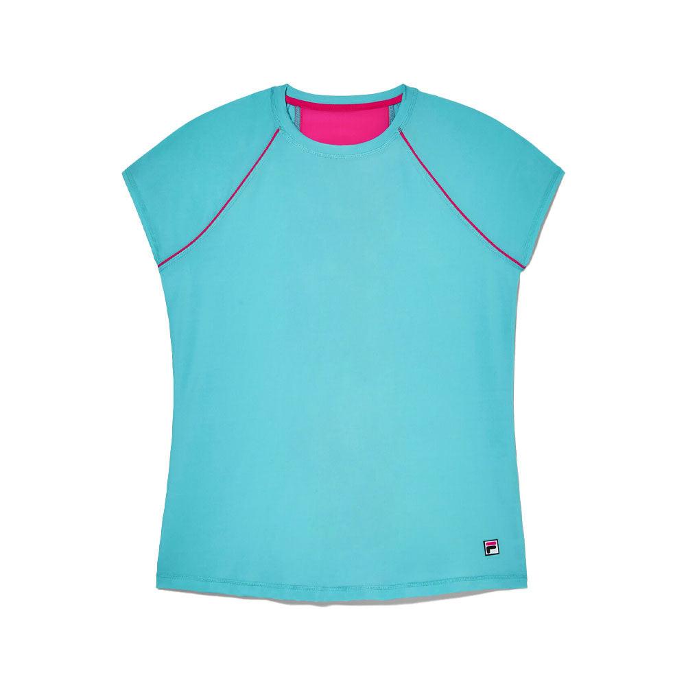 Tie Breaker Short Sleeve Top.