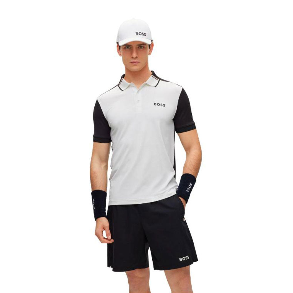 Polo Matteo Berrettini Blanc/Noir