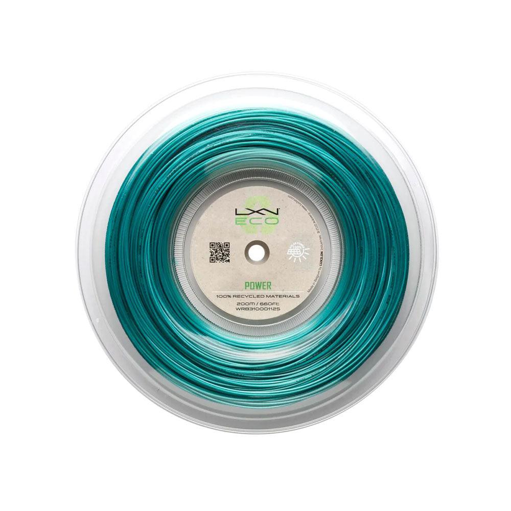 Luxilon Eco Power 125 Reel - 200m - Teal.