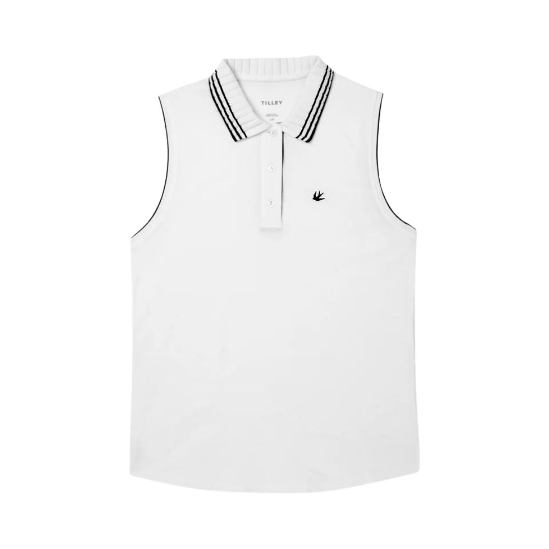 Supima Pique Sleveless Polo