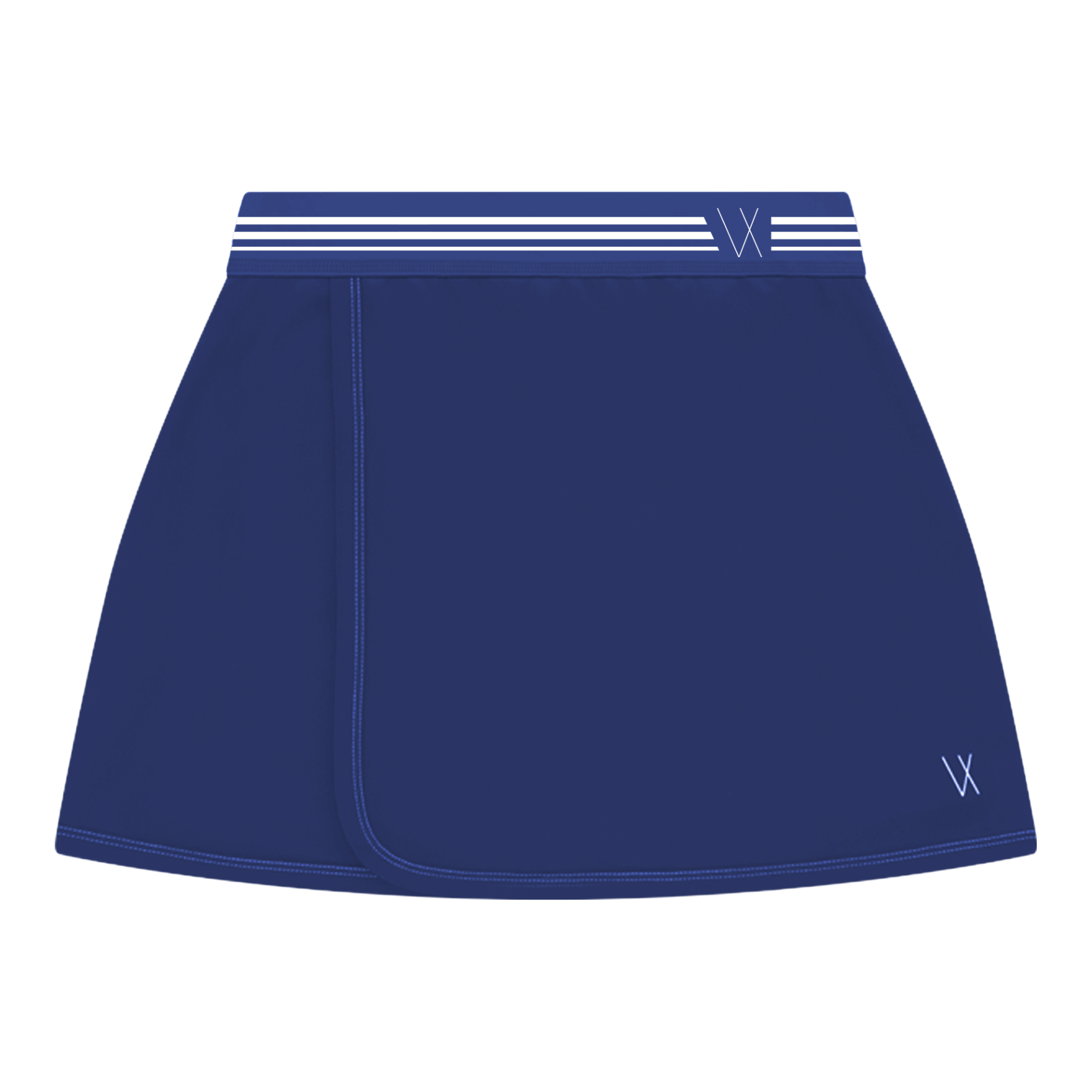 Blue pleated netball skirt clearance