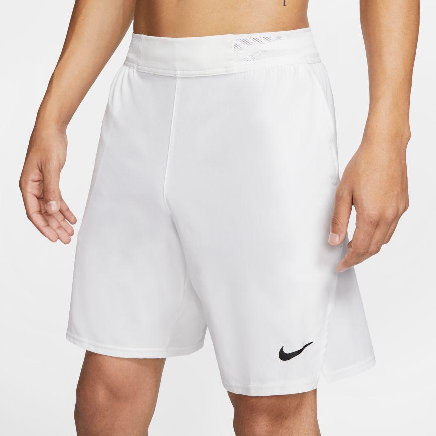 Court Flex Ace Short 9" (Men's) - White.