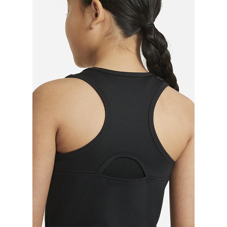 Nike Court Dri-Fit Victory Tank (Girl's) - Black/White.