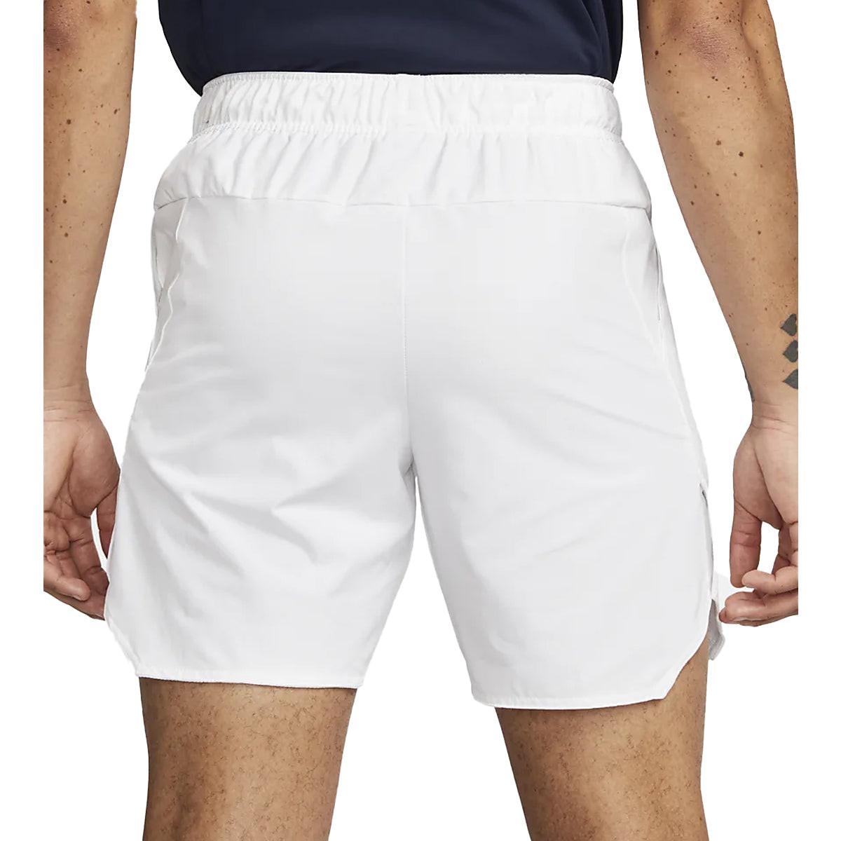 Dri-Fit Advantage 7" Short (Men's) - White/Black.