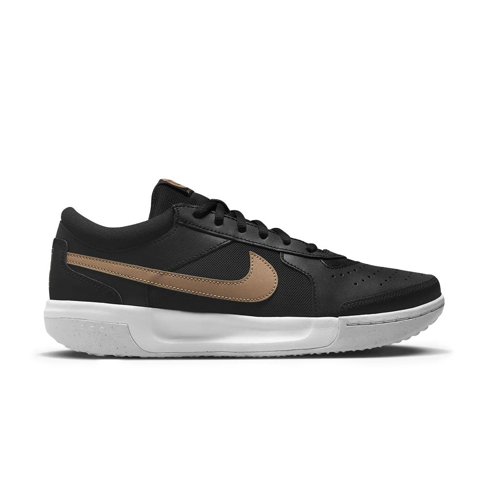 Nike Court Air Zoom Lite 3 (Women's) - Black/White/Metallic Red Bronze