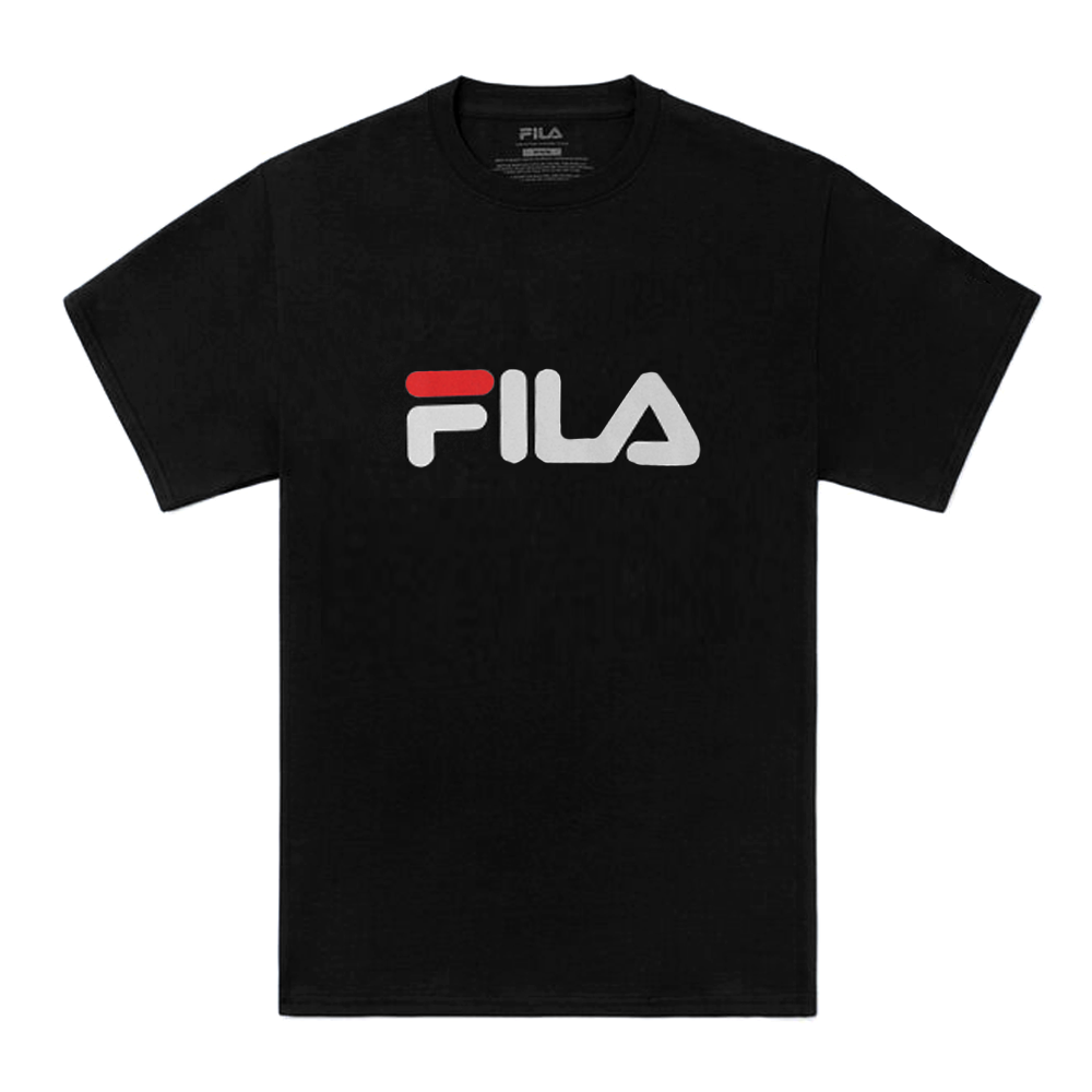 Fila Printed Tee (Men's) - Black