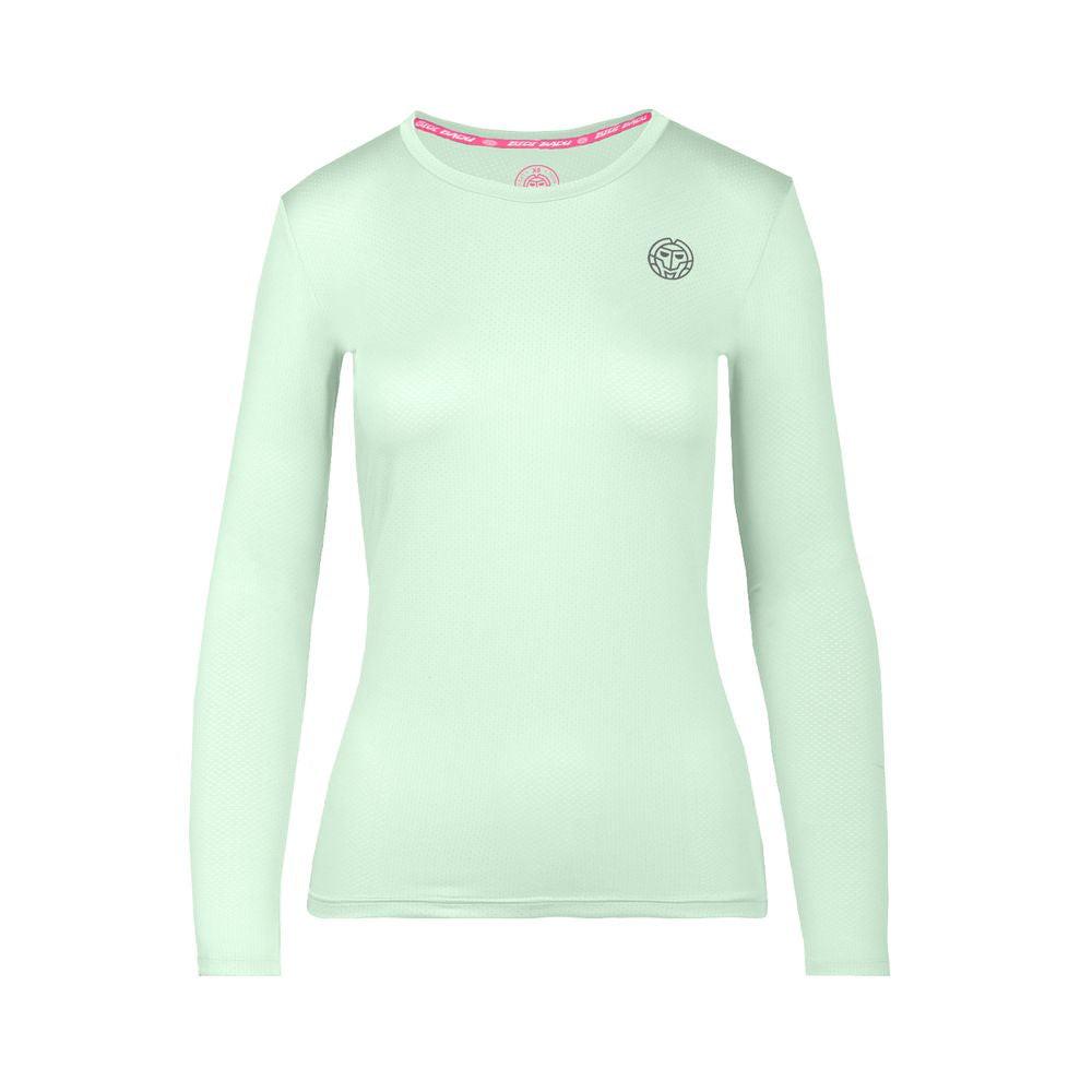 Mina Tech Round-Neck Long-Sleeve.