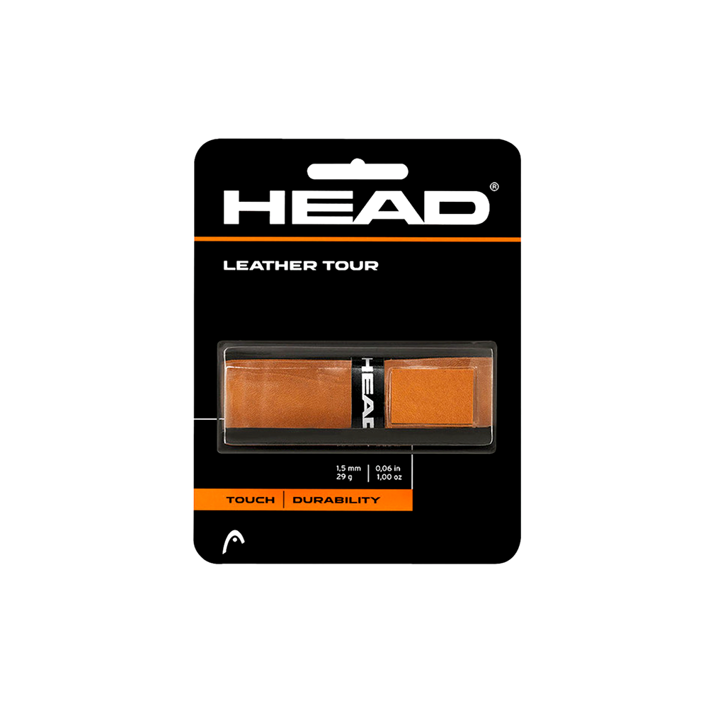 Leather Tour Grip - Brown.
