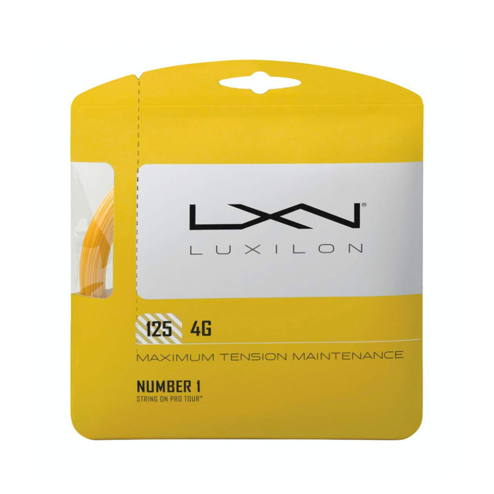Luxilon 4G 125 Pack - Gold.