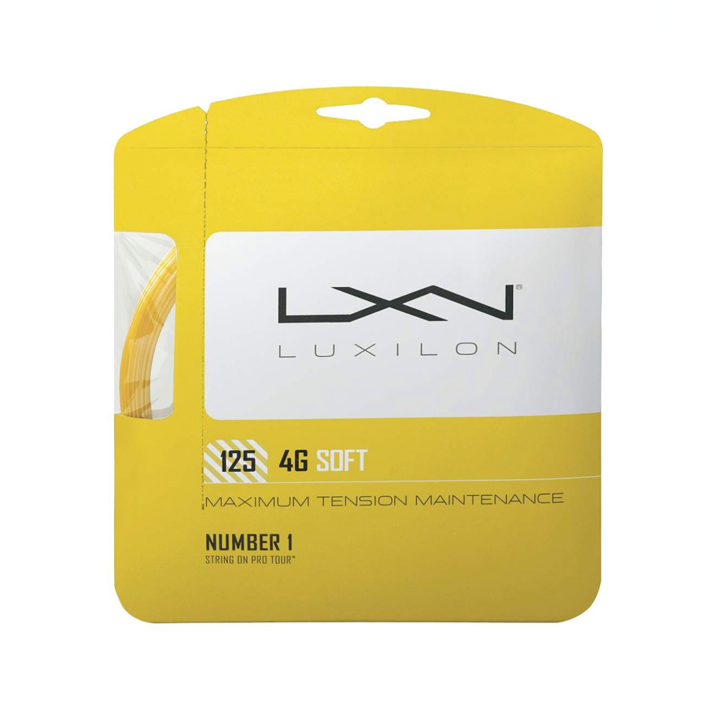Luxilon 4G Soft 125 Pack - Gold.