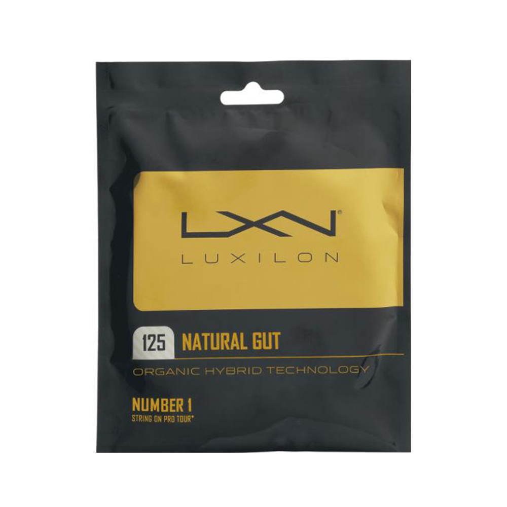 Luxilon Natural Gut 16L (125) Pack - Natural.