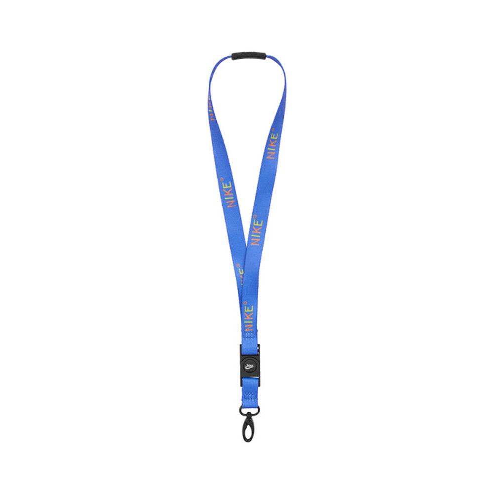Premium Printed Lanyard - Photo Blue/Yellow Strike/Orange.