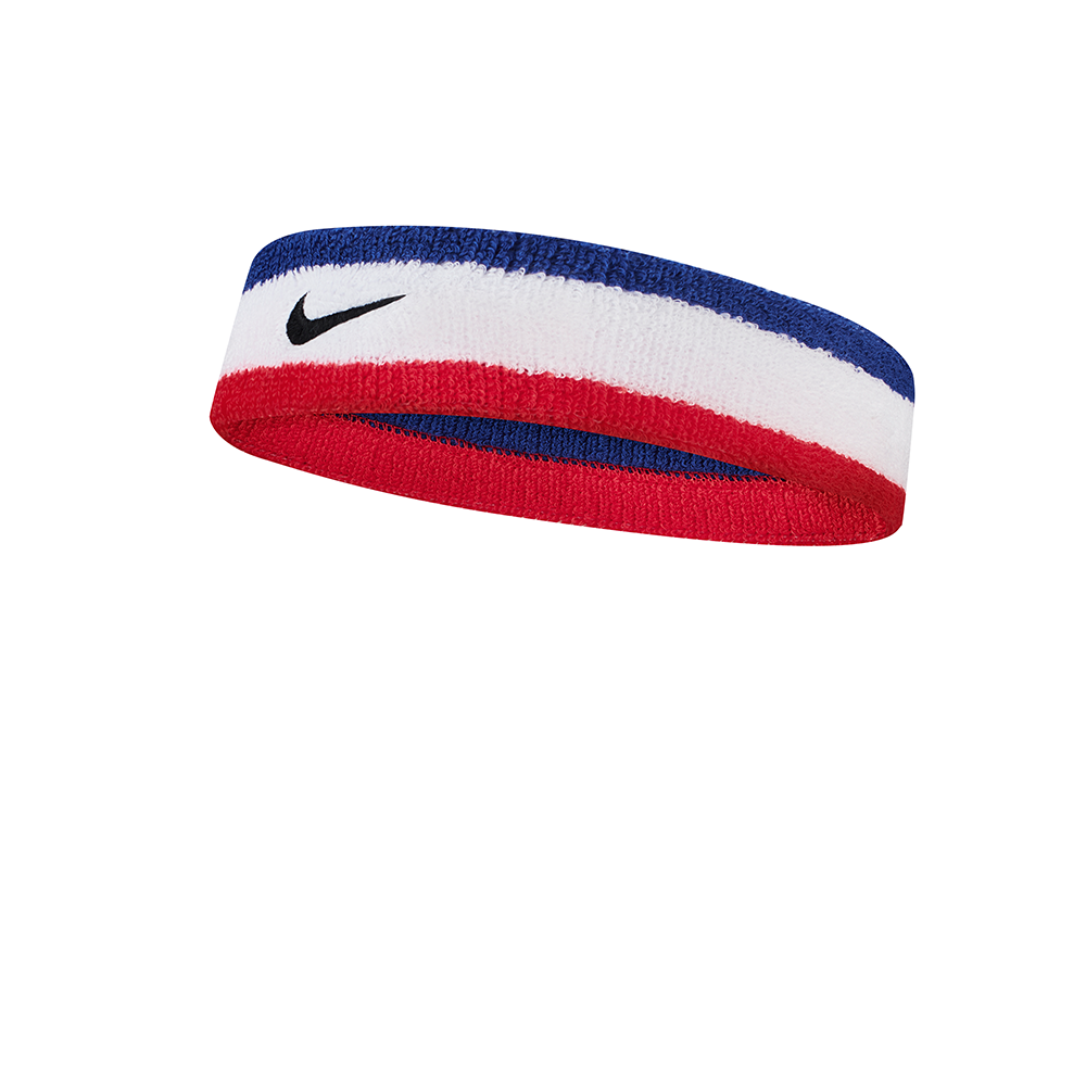 Swoosh Headband - Habanero Red/Black.