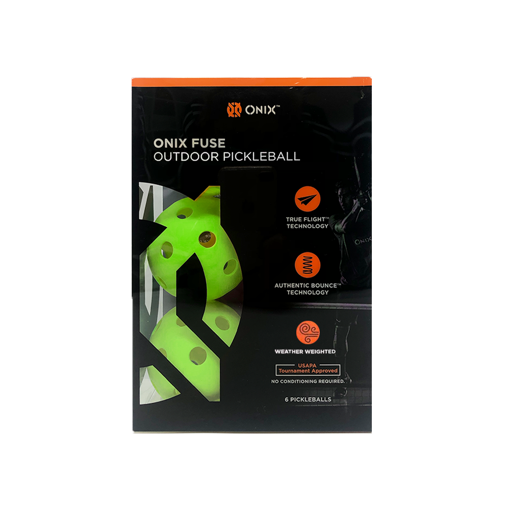 Fuse G2 Pickleball - 6 Balls.