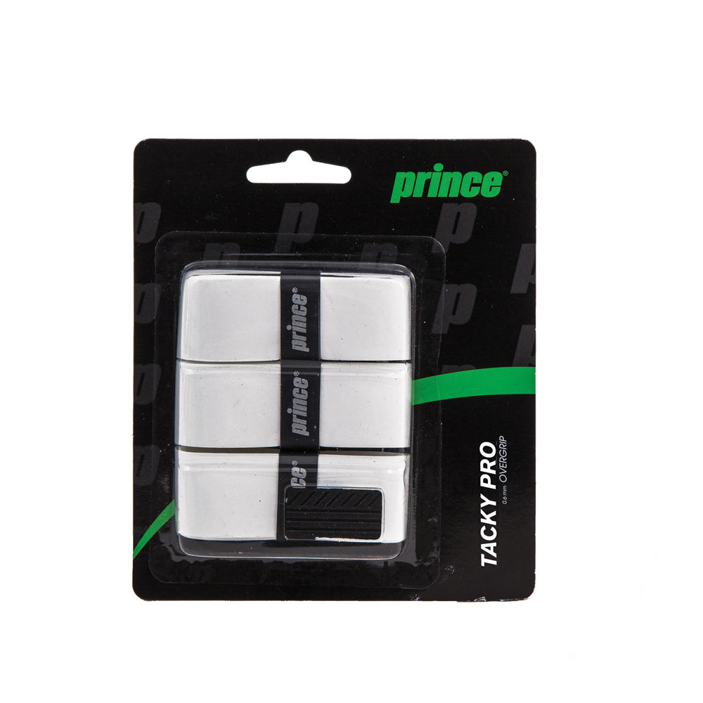 Prince Tacky Pro Overgrip (3 Pack) - White