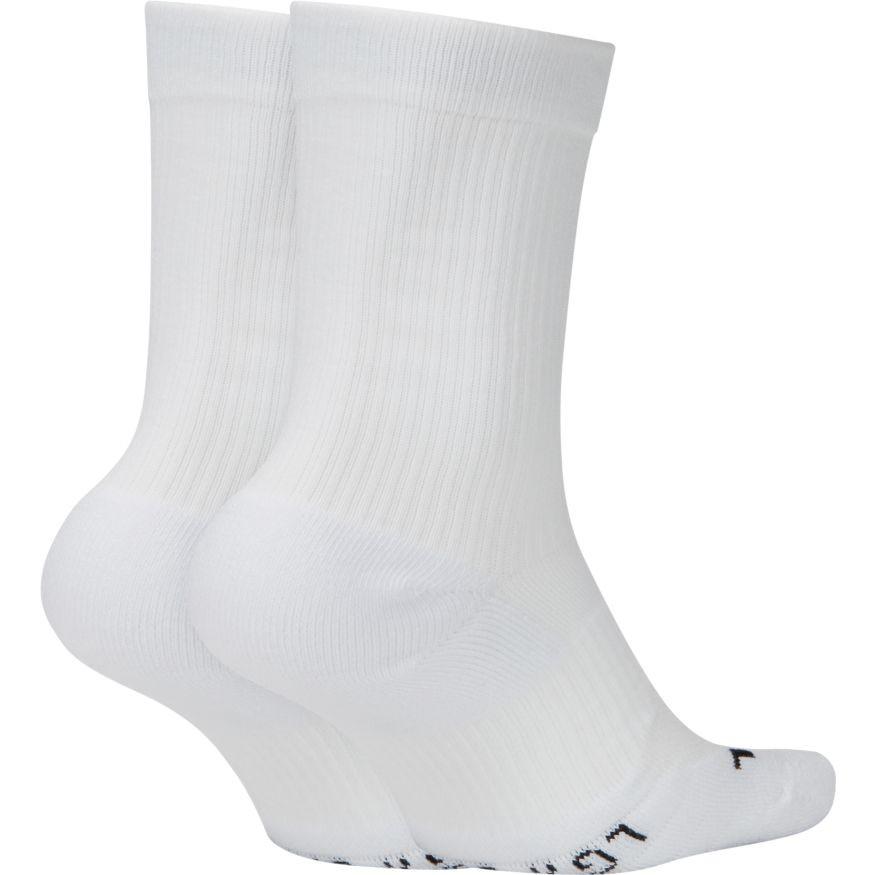 Court Multiplier Heritage Tennis Crew - 2 Pack - White/White.